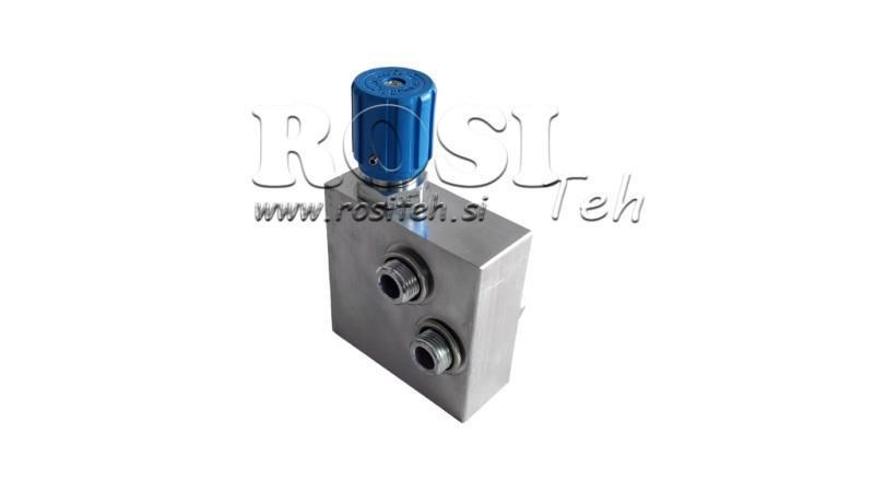 HYDRAULIC PRIORITY VALVE FOR HYDRAULIC MOTOR MS