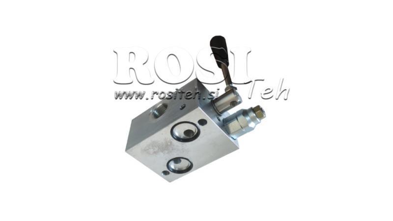 KÉZI SZELEP HIDROMOTORHOZ MP-MR-MH ZÁRT KÖZÉP - 50lit