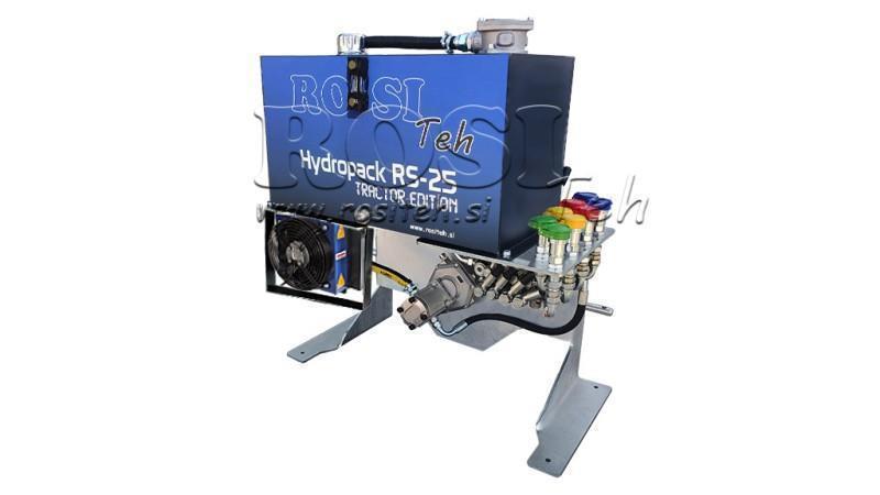 AGREGAT HYDRAULICZNY TRAKTORA POJEMNOŚĆ 100l PRZEPŁYW 53l/min 4XP80 - Z CHŁODNICĄ OLEJU
