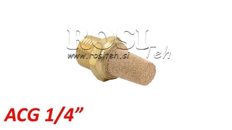 PNEUMATIKDÄMPFER AUS BRASS ACG 014 HOCH