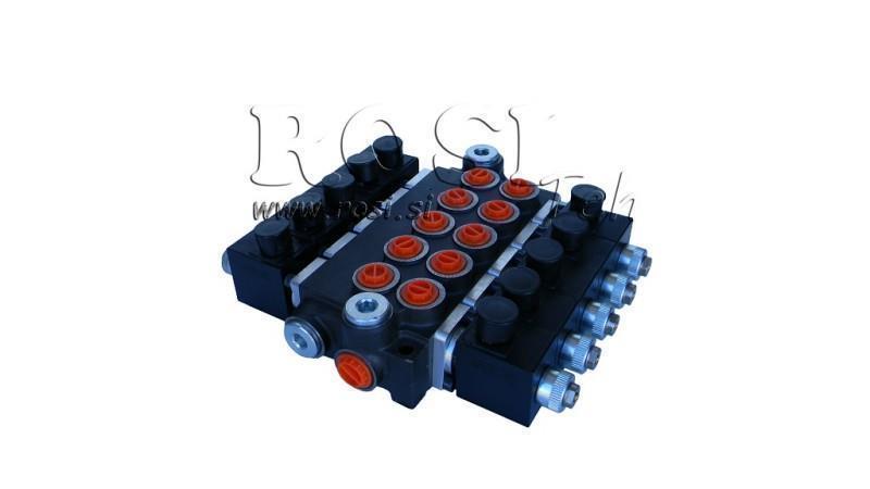 HIDRAULIKUS SZELEP 5xZ50 12V DC