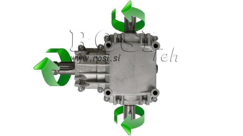 ΜΕΙΩΤΗΣ ΓΩΝΙΑΣ PTO-R22T 1:2 (23HP-17kW)