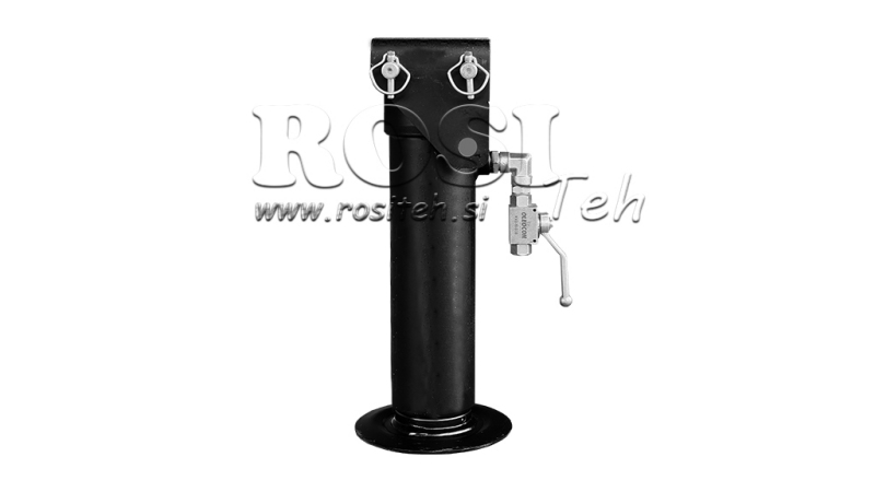 EGYOLDALÚ HIDRAULIKUS TÁMASZLÁB 300MM - 5.000KG