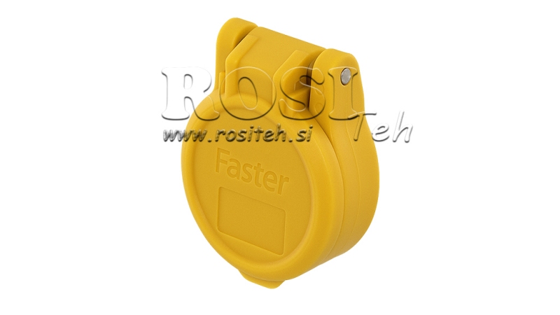ŽUTI ZAŠTITNI POKLOPAC PVC ŽENSKE BRZE SPOJKE PUSH PULL