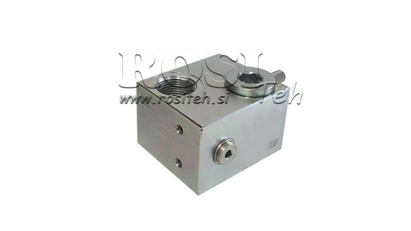 RÉGULATEUR DE PRESSION HYDRAULIQUE VMPP 1' 50-400 BAR - 160lit