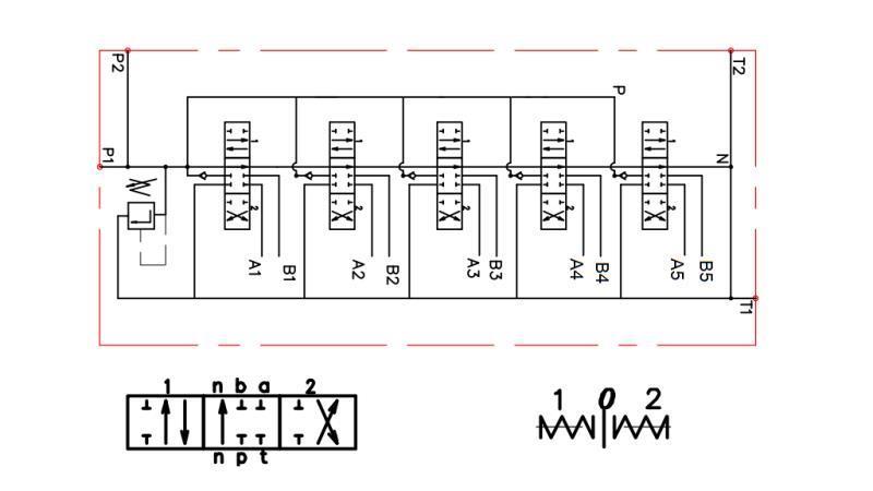 HIDRAVLIČNI VENTIL 5xPC70