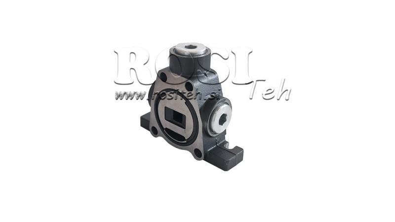 UITLAATSEGMENT voor HYDRAULISCHE KLEP PC70
