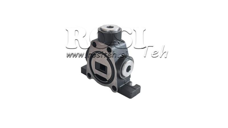 OUTPUT SECTION FOR HYDRAULIC VALVE PC100