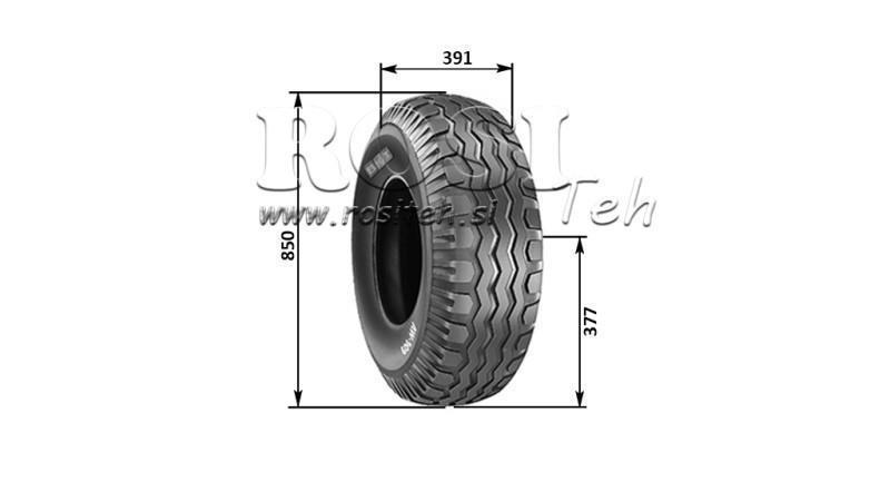 15.0/55-17 PNEUMATIKY AW909 14pl S KOLESOM 13,00X17