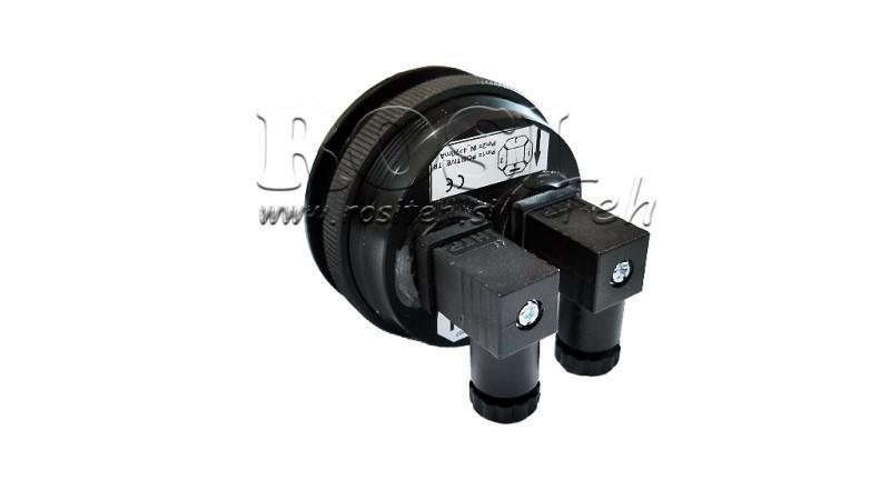 ELEKTRONISCHER DRUCKSCHALTER MIT MANOMETER KD59 0-400 BAR