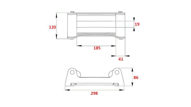 ROLLENFÜHRUNG FÜR STAHLSEIL DWM, DWH, DWT, DWHI 9000-22000