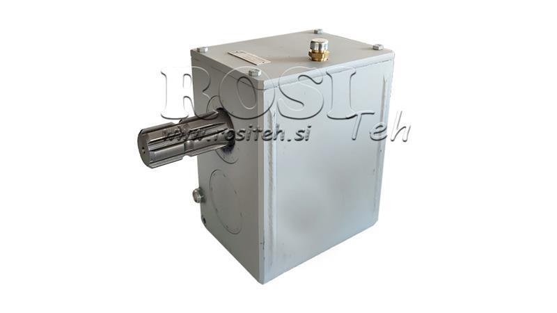 TRAUKTORA SAMAZINĀTĀJS - 1:1.85 (40HP-30kW) SIEVIETE-VĪRIEŠS