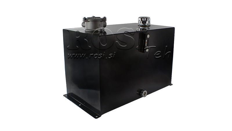 METALLRESERVOAR 100 LITER KUB 400x355x753mm KOMPLETT MED UTRUSTNING