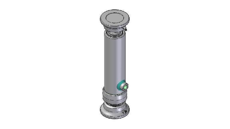 2720S -CILINDRU TELESCOPIC BILĂ – BILĂ 2 TREPTE CĂLĂTORIE 455 FI 80