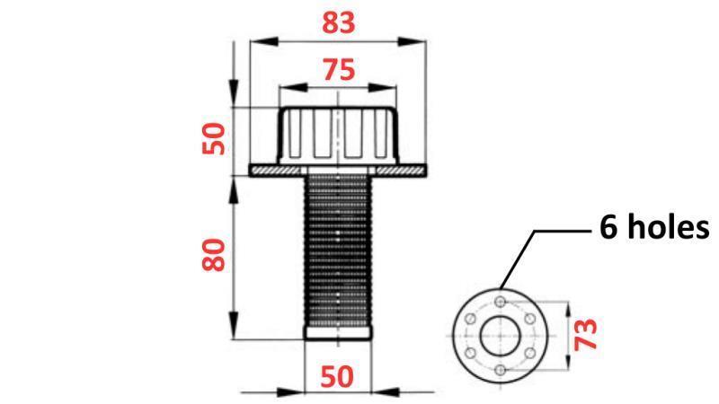 HYDRAULISK FYLLFILTER STOR