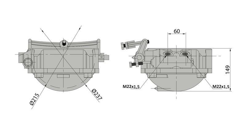 LEŽAJ ZA TELESCOPSKI CILINDAR - MEILLER TIPPER