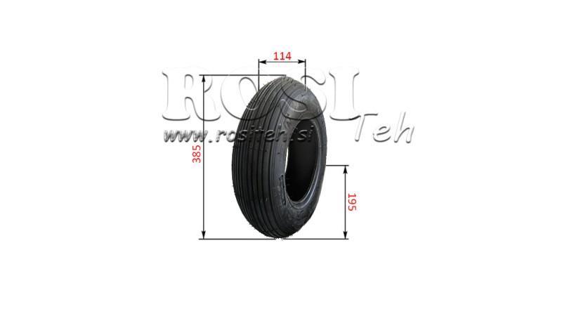 4.00-8 TYRE 6pl (with tube)