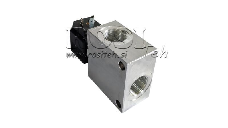 2 wegeventil 3/4 (NO) 12V - 120lit