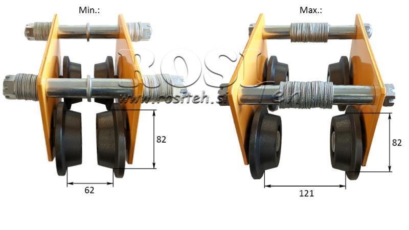РЪЧЕН ЗАВОД ЗА ИНДУСТРИАЛНА КОЛИЧКА DWI 0.5 Т