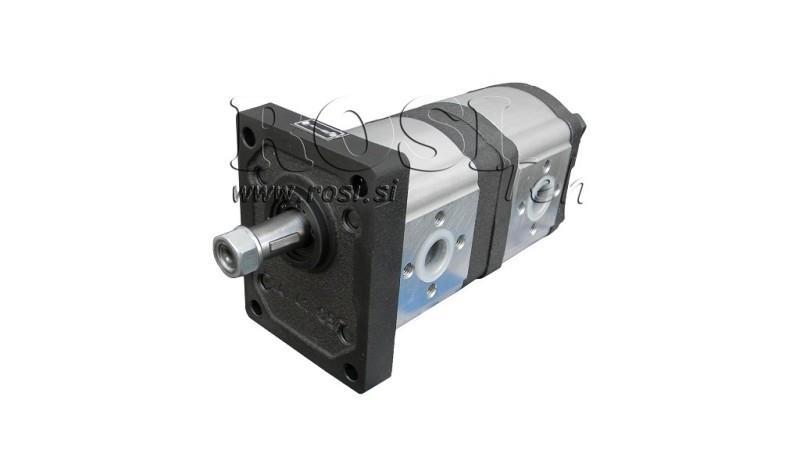 POMPA HYDRAULICZNA TRAKTORA - PODWÓJNA FIAT ŠTORE 505 RAKOVICA - ZPB F14/11B2G2LI1 LEWA