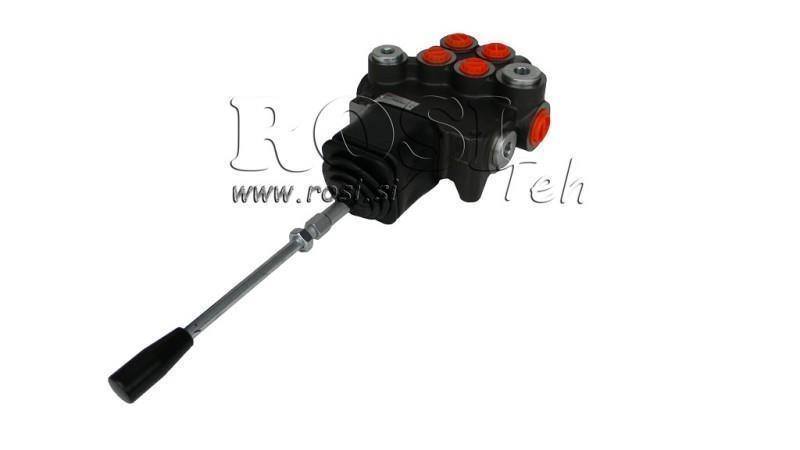 HYDRAULICKÝ VENTIL 2xP80 + JOYSTICK