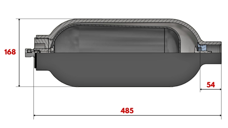 AKUMULATOR HYDRAULICZNY 6.5 LIT
