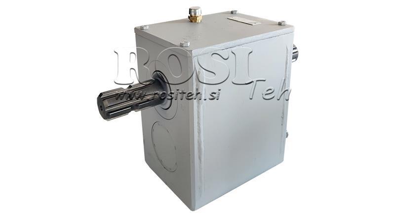 Traktora samazinātājs - 1:1.85 (80HP-60kW) vīriešu-vīriešu