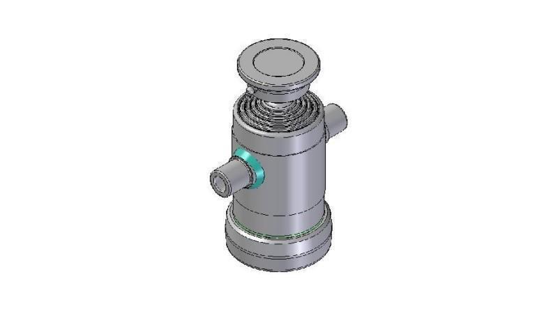 3050S - TELESCOPIC CYLINDER STANDARD/PALLON 5 VAIHEITA ISKU 690 HALKAISU 124