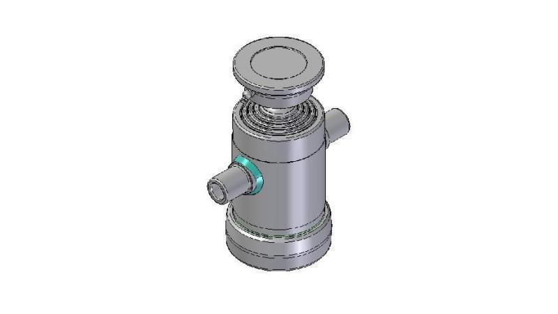 3060S -KIPPZYLINDER STANDARD/KUGEL 4 STUFEN HUB 500 FI 112