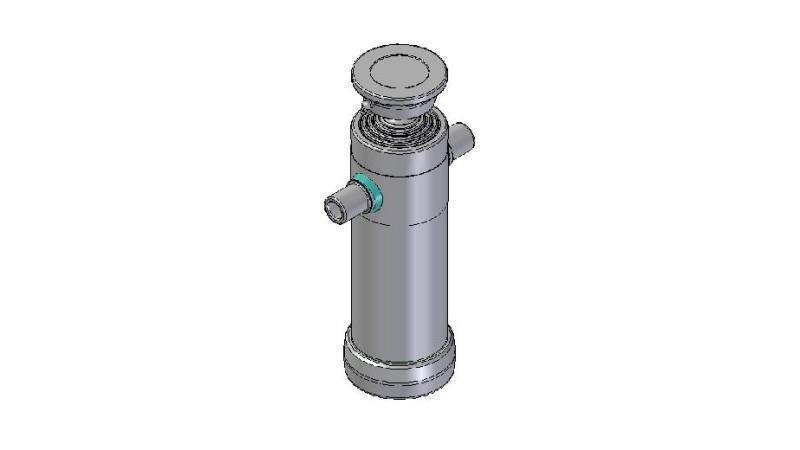 3064S -TELESCOPIC CYLINDER STANDARD/BALL 4 STAGES STROKE 910 DIAMETER 112