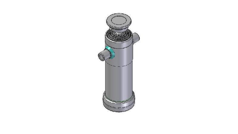 3095S - TELESCOPINEN SYLINTERI STANDARD/PALLON 5 VAIHEEN ISKU 2140 HALKAISIJA 124