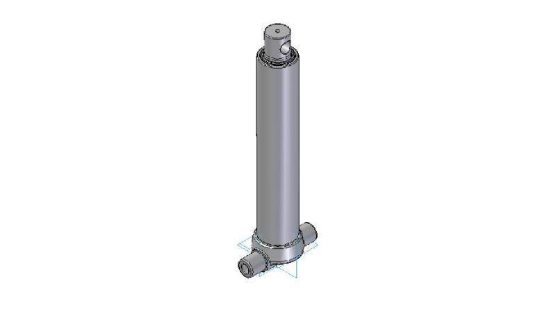 3526F -TELESCOPIC ZYLINDER UNTERE – LOCH 2 STUFEN HUB 995 DURCHMESSER 95