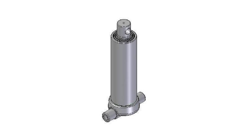 3535F -TELESCOPIC ZYLINDER UNTERE – LOCH 3 GRAD HUB 1043 FI 112