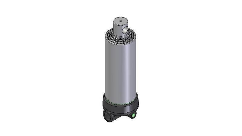 3644F -TELESCOPISK CYLINDER HUL - HUL 4 GRADER SLAG 1050 FI 124