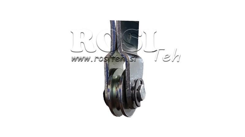 PULL HANDLE L280 WITH PULLEY FI24mm