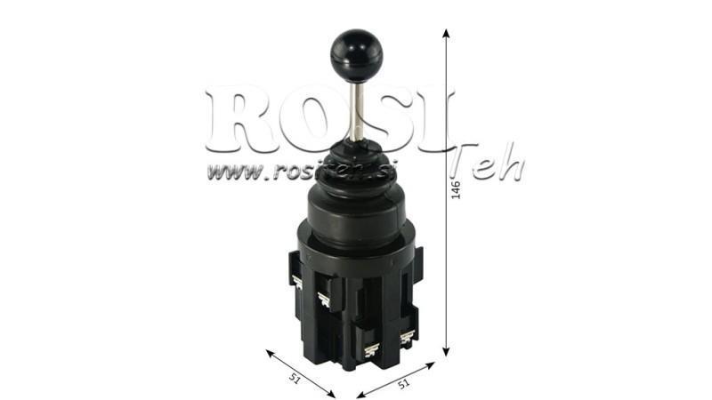 ELEKTRISCHER STEUERJOYSTICK 5 POS