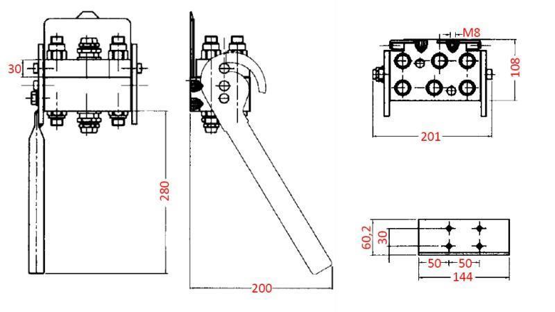 MULTI-FASTER KUPPLUNG 6-Wege BSP1/2 FESTER TEIL
