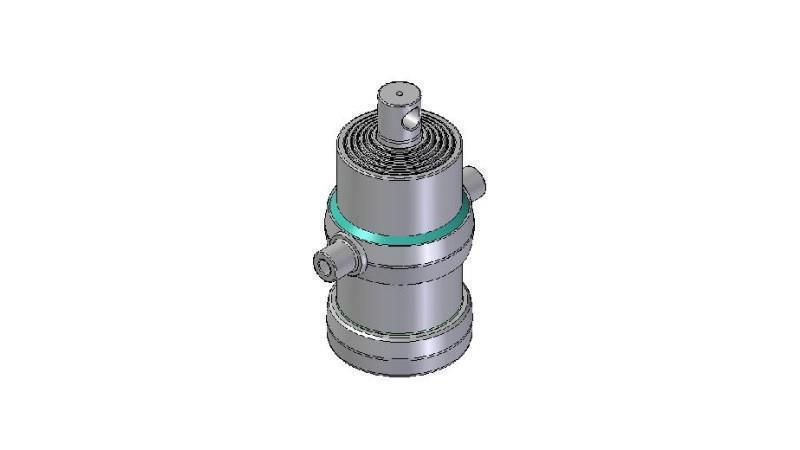 4059F -CILINDRO TELESCOPICO STANDARD/BUCO 6 STADI CORSO 1810 FI 190