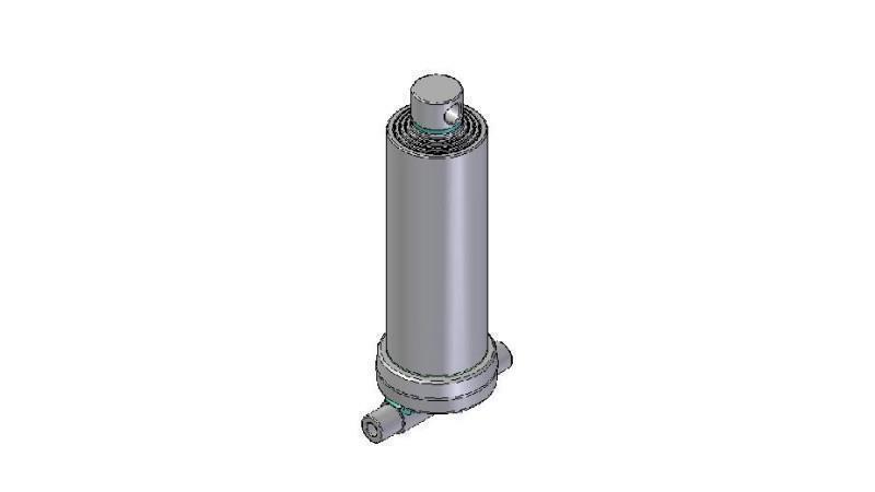 4546F -TELESCOPIC CYLINDER INFERIOR – HOLE 4 DEGREES STROKE 1690 FI 170