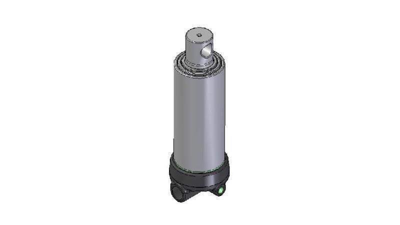 4631F -TELESCOPIC ZYLINDER LOCH - LOCH 3 GRAD HUB 743 FI 124