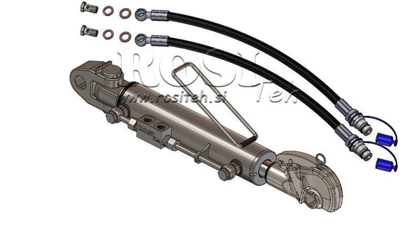 HYDRAULIC SPECIAL TOP LINK WITH HOOK - 2 CAT. 63/35-280 (45-95HP)(25,4 - gr.2)