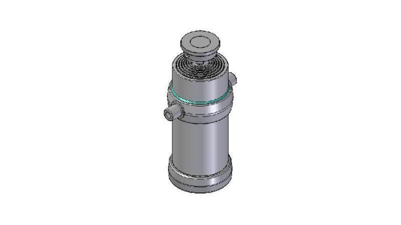 6054S -TELESCOPIC CYLINDER STANDARD/BALL 6 STUFEN HUB 2475 DURCHMESSER 215