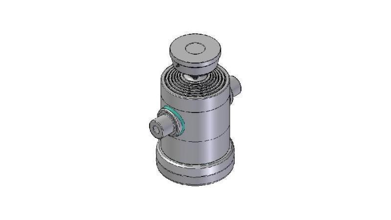 6062S -TELESCOPIC CYLINDER STANDARD/BALL 6 STAGES TRAVEL 1680 DIAMETER 240