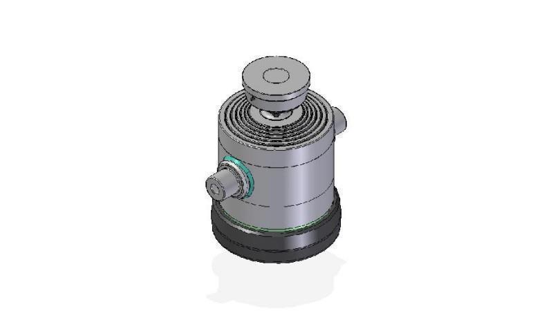 6080S -TELESCOPIC ZYLINDER STANDARD/KUGEL 6 STUFEN HUBLÄNGE 1290 DURCHMESSER 300