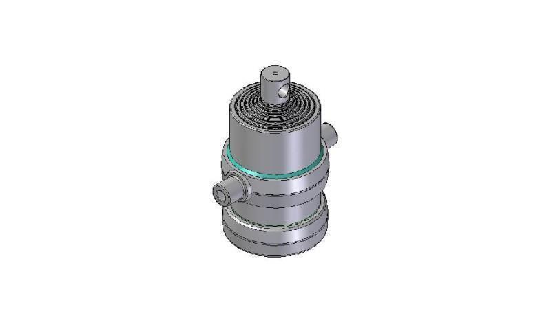 8003F - TELESCOPIC CYLINDER STANDARD/HOLE 8 STAGES STROKE 1700 FI 190