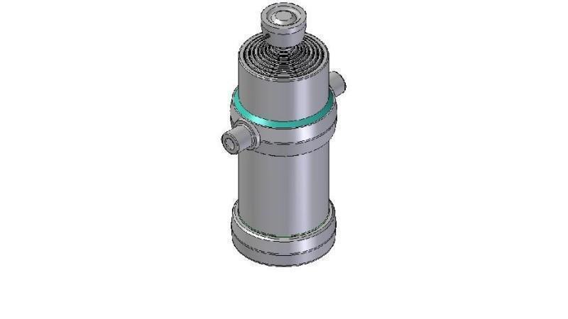 8007S -TELESCOPICKÝ VALEC ŠTANDARD/GULIČKA 8 STUPŇOV CESTA 2980 PRIEMER 190