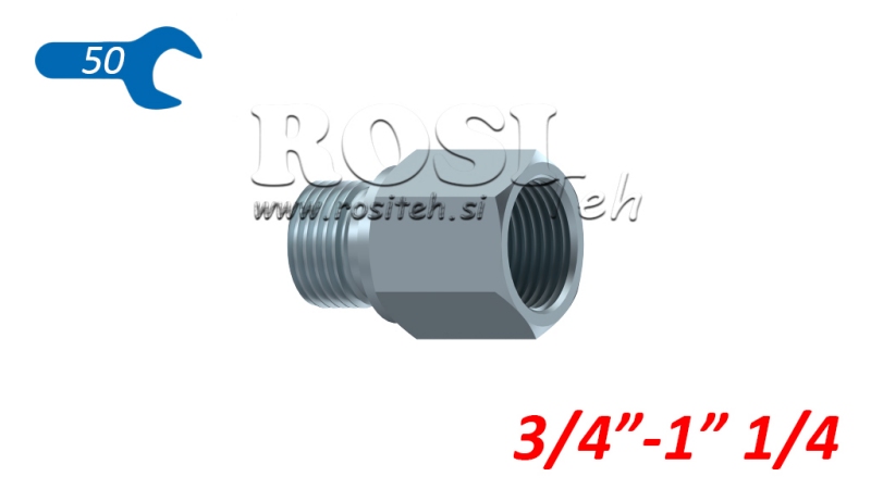 HYDRAULIK ADAPTER MÄNNLICH-WEIBLICH 3/4-1