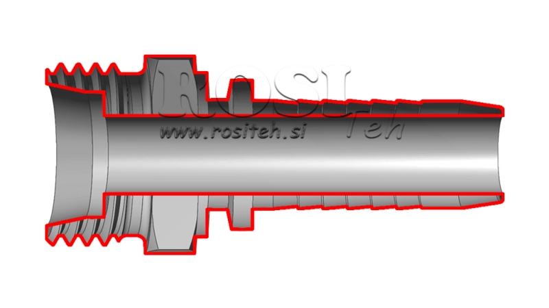 HIDRAULIČNI PRIKLJUČAK CES 20 S MUŠKI DN19-M30x2