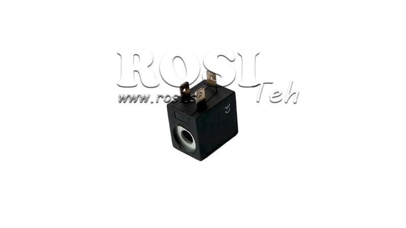 ELEKTROMAGNETISK SPOL 24VDC FÖR VENTIL - fi 8mm-23.5mm 2.8W