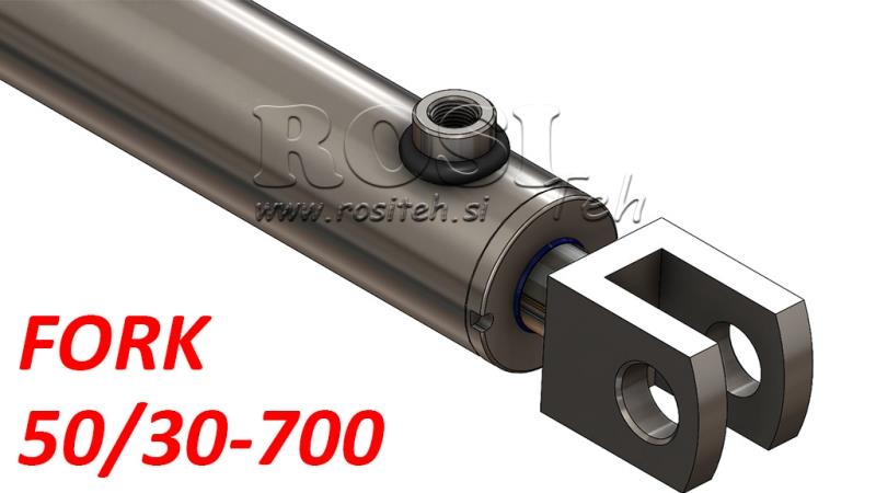 ХИДРАВЛИЧЕН ЦИЛИНДЪР ВИЛКА 50/30-700